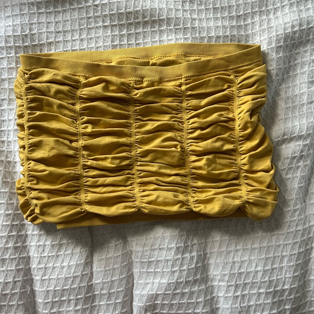 Forever 21 Sunny Yellow Tube Top
